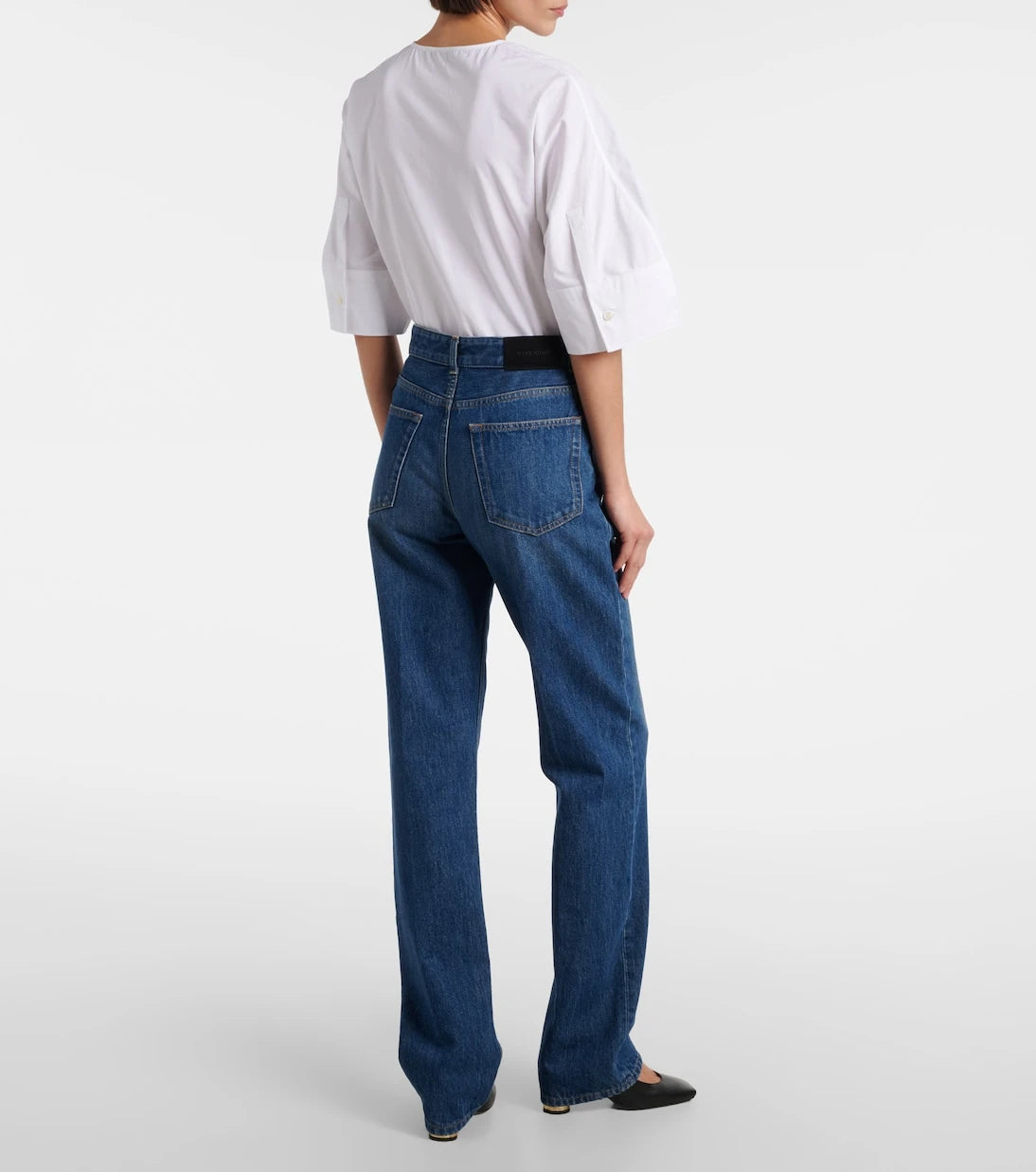Givenchy - Mid-rise straight jeans