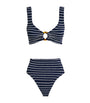 Multi Stripe Nadine Bikini
