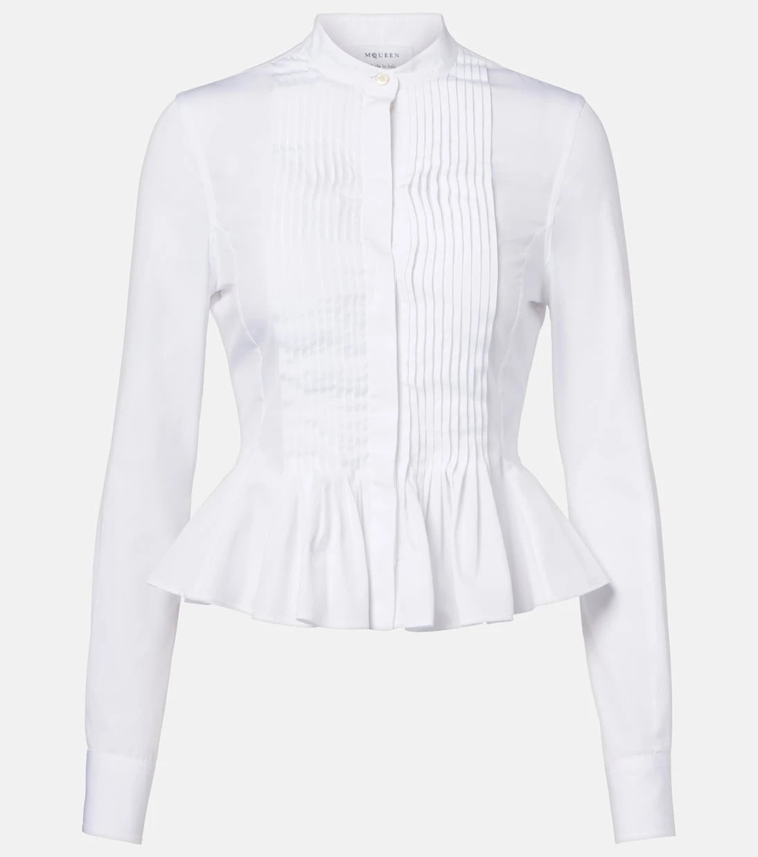 McQueen - Pamuklu poplin gömlek