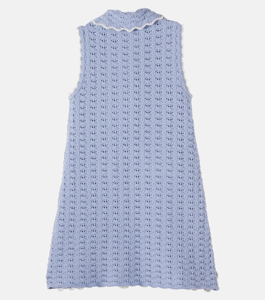 Self-Portrait Kids - Floral pointelle dress
