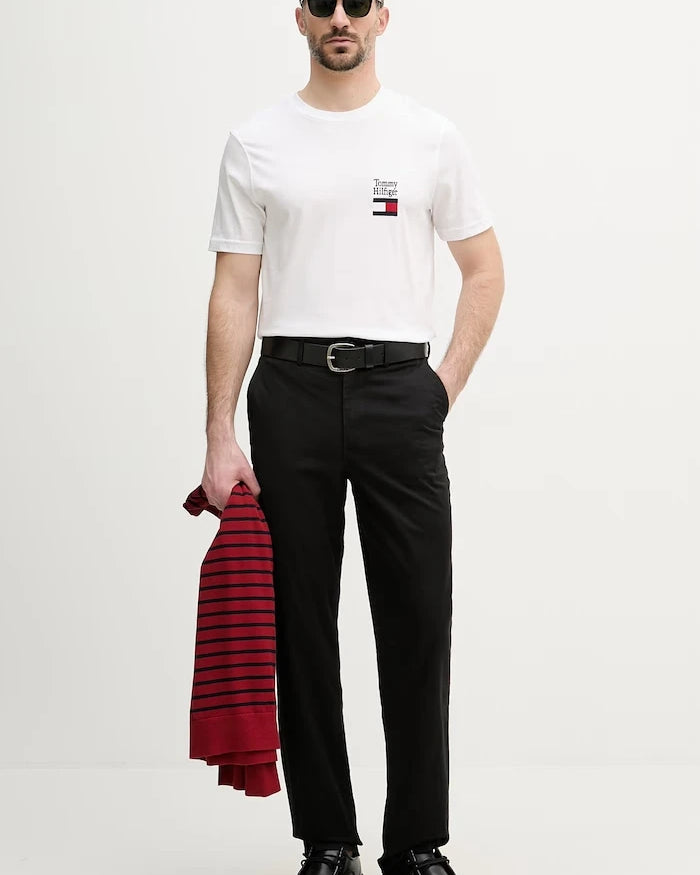Tommy Hilfiger erkek pamuk elastan chino pantolon