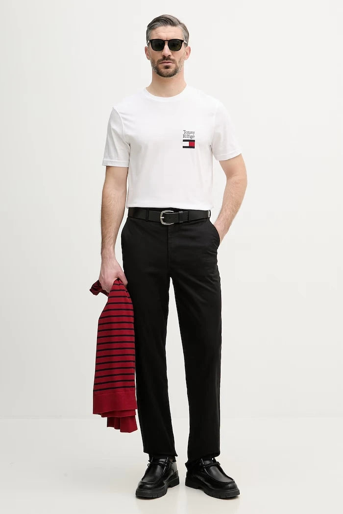 Tommy Hilfiger erkek pamuk elastan chino pantolon