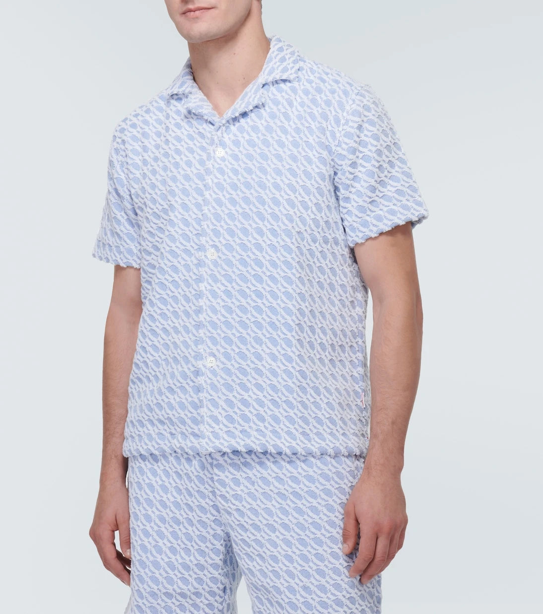 Orlebar Brown - Howell cotton terry bowling shirt
