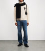 Virgin Wool Ami de Coeur Funnel-Neck Sweater