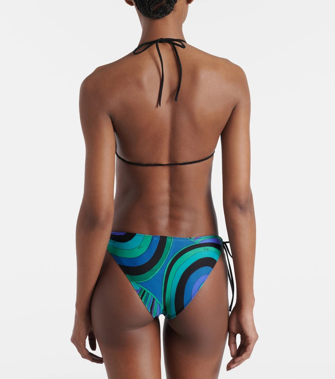 Pucci - قطع بيكيني سفلية مطبوعة بطبعة Iride