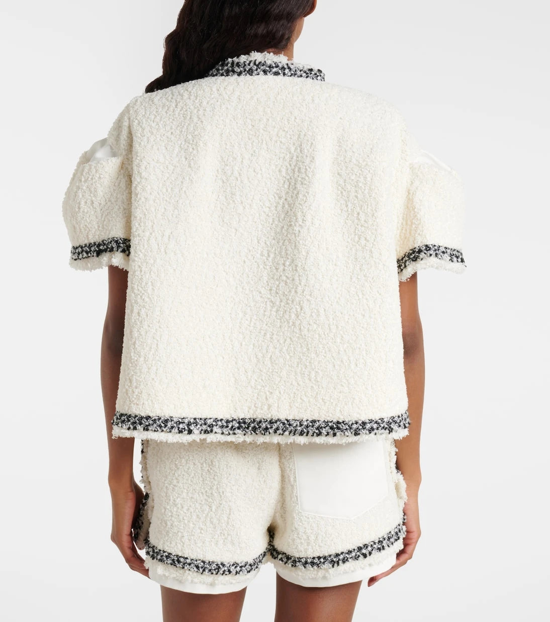 Sacai - Bouclé jacket