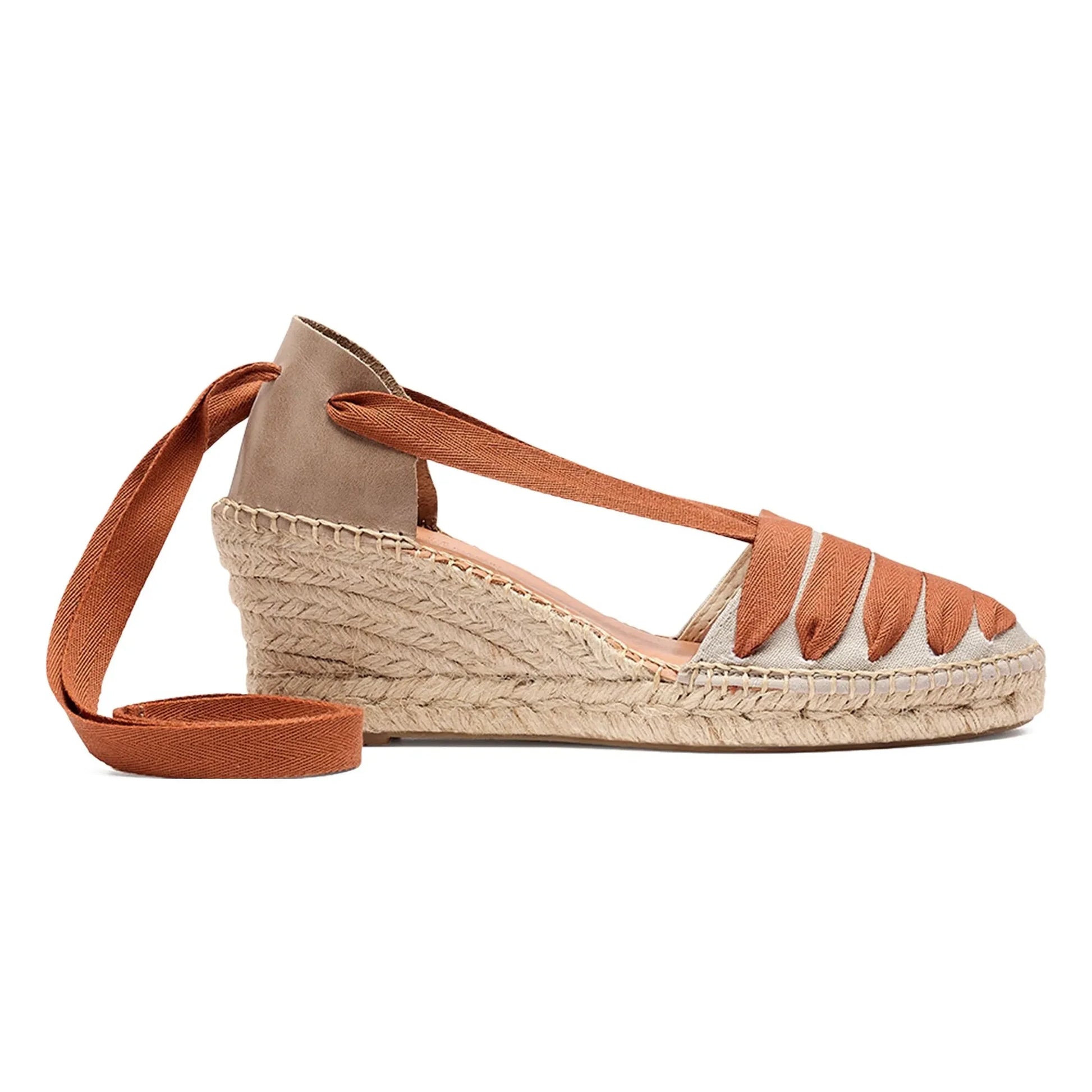 Naguisa - Moraira Espadrilles | Brick red