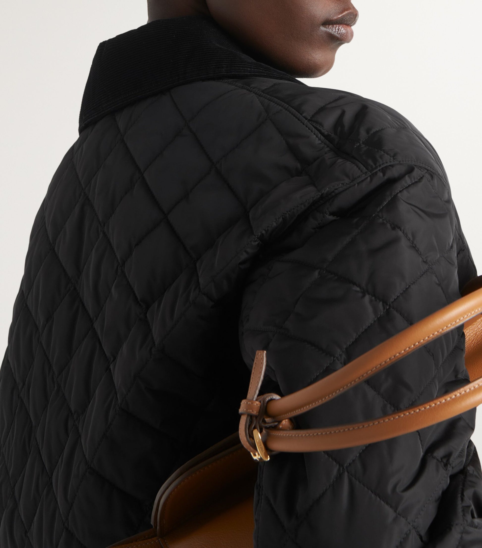 Prada Black Re-Nylon Cropped Jacket