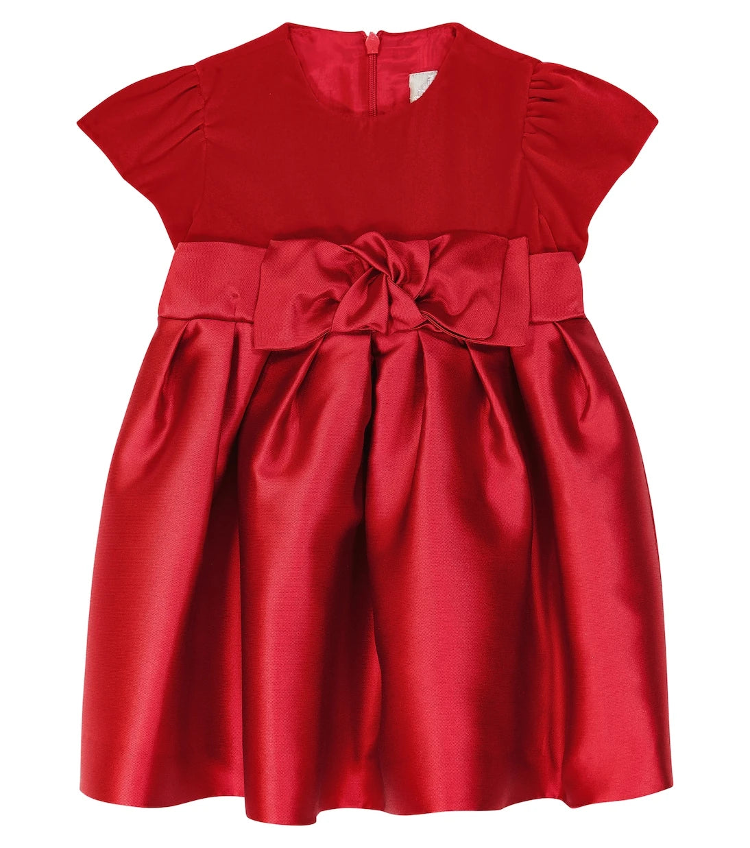 Il Gufo - Baby bow-appliquéd dress