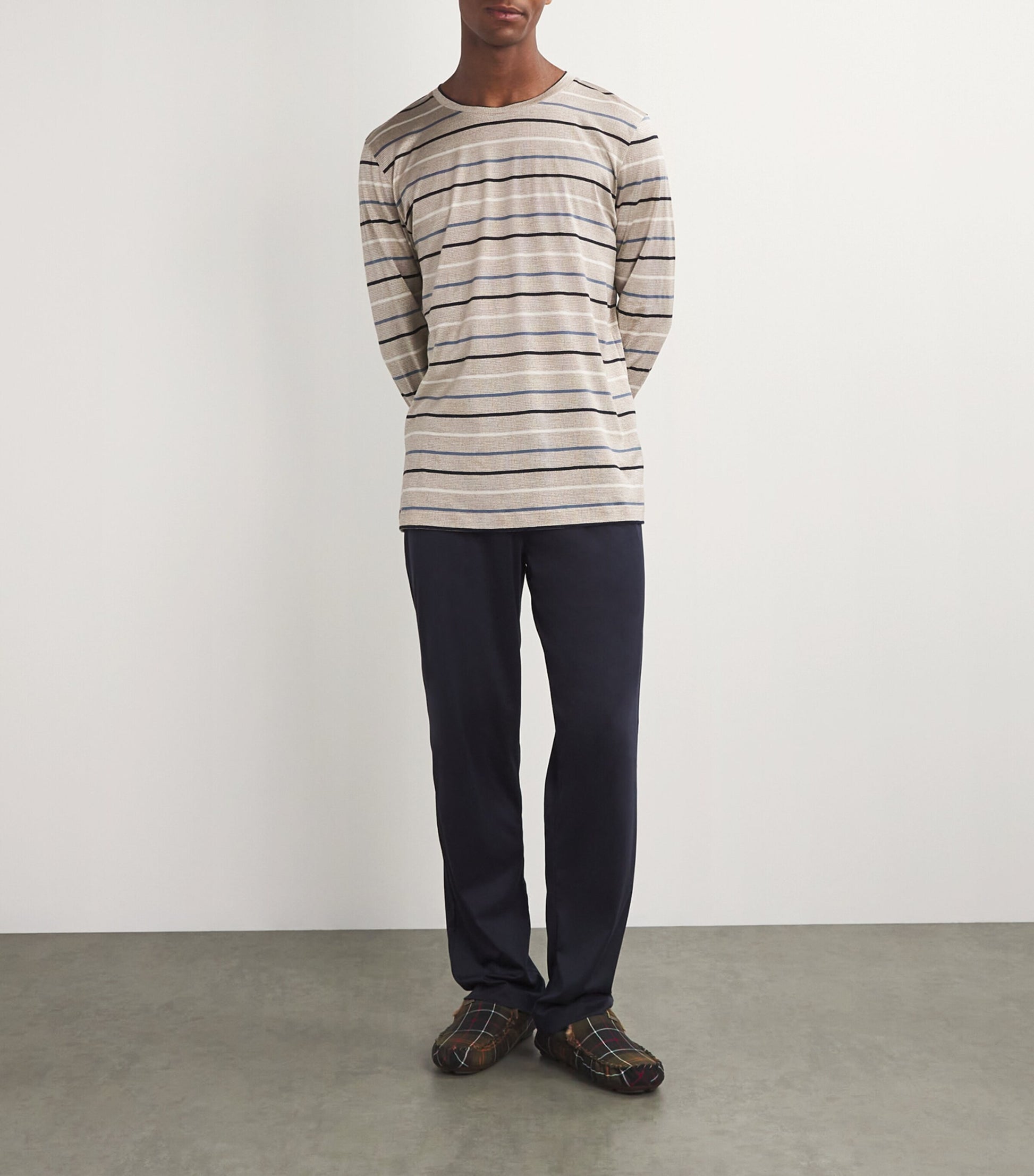 Recycled Tartan Monty Slippers