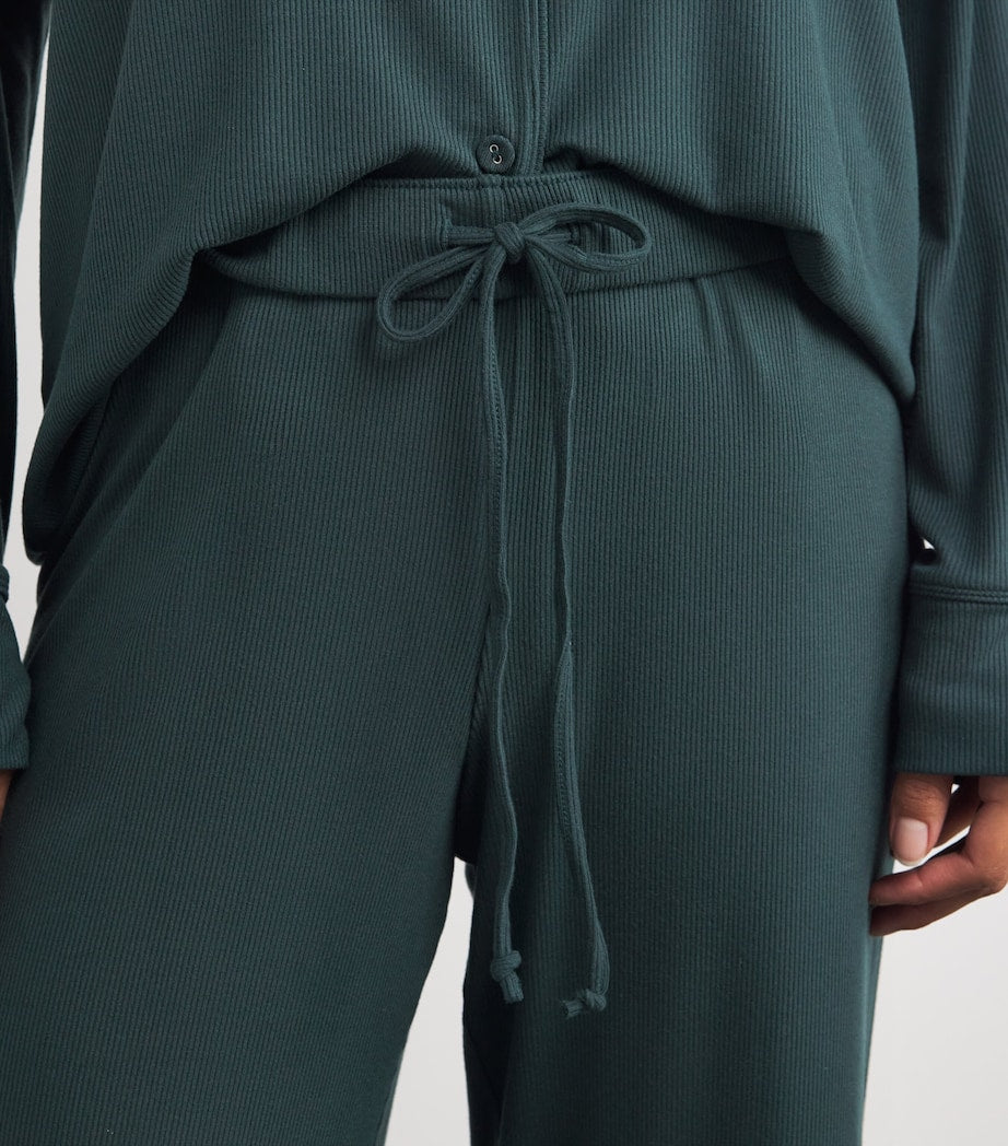 Ribbed Soft Lounge Pyjama Set