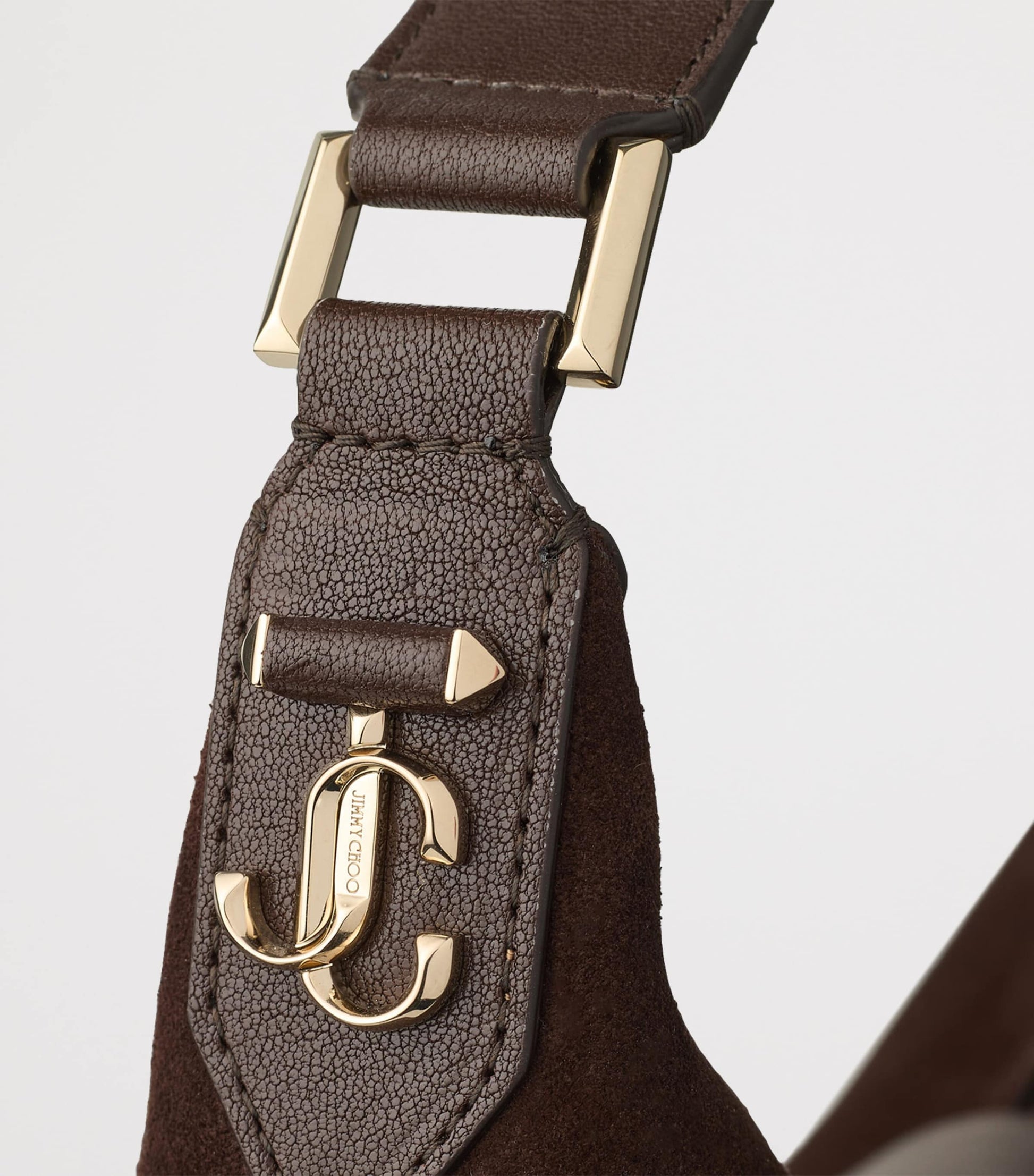 Medium Bar Suede Shoulder Bag