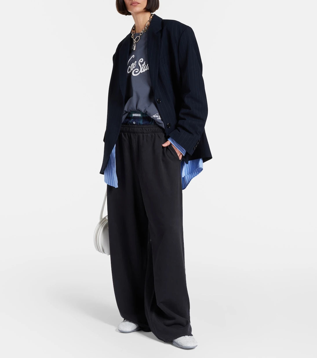 Acne Studios - Cotton wide-leg pants