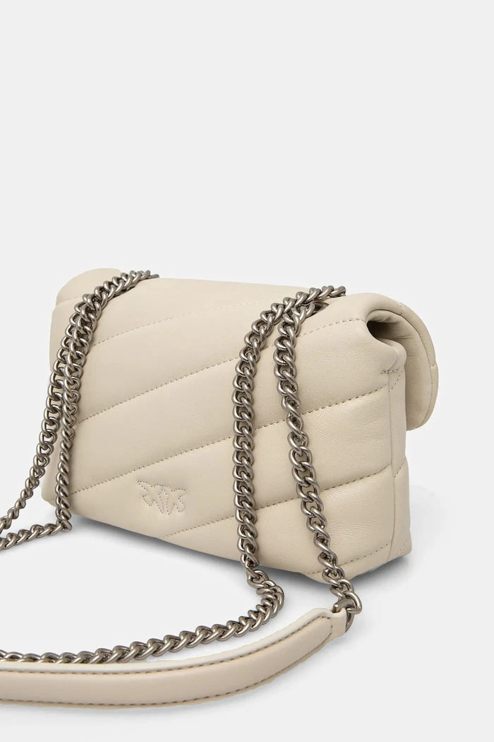 Pinko kadın deri crossbody çanta