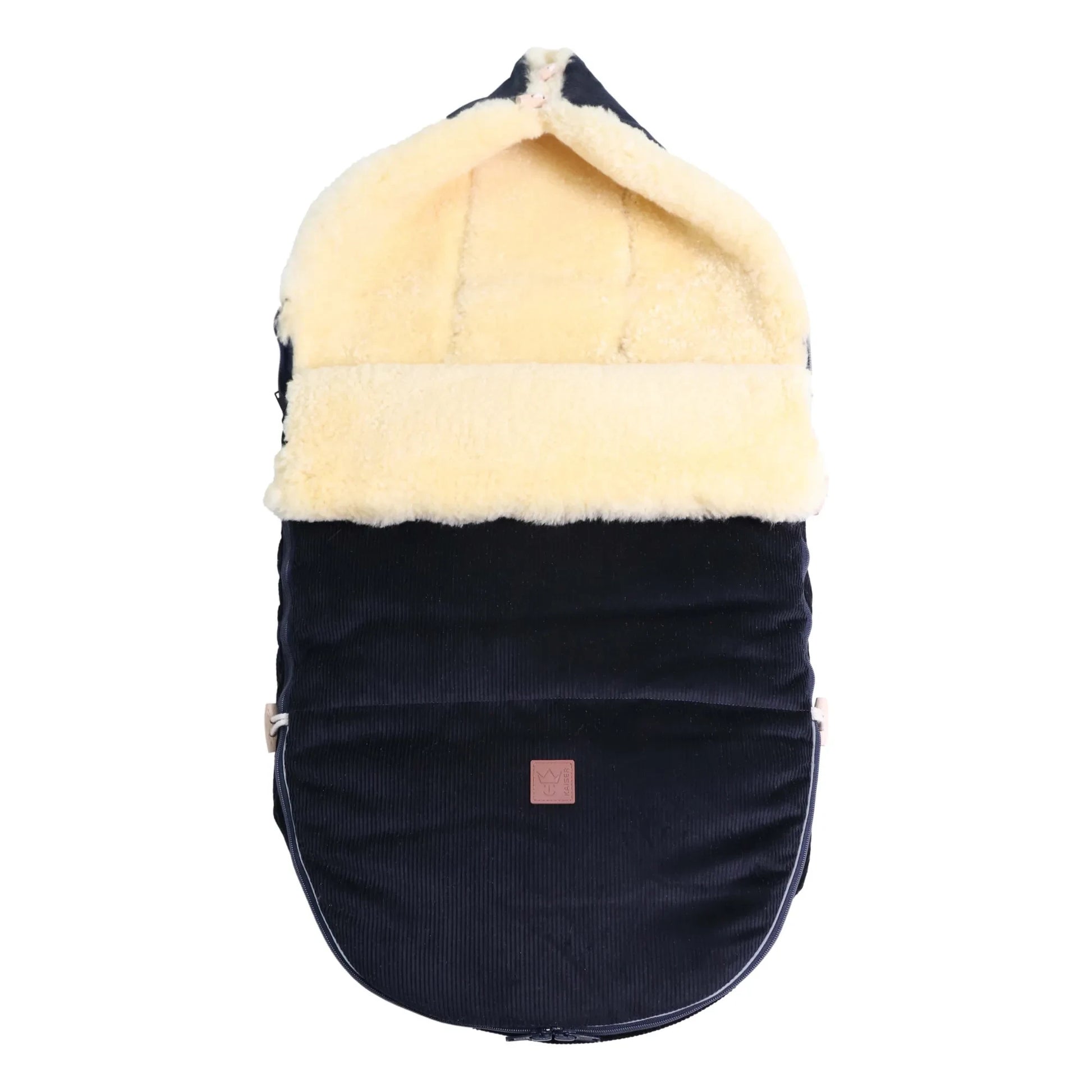 Kaiser - Filius Lambskin Universal Footmuff | Navy blue