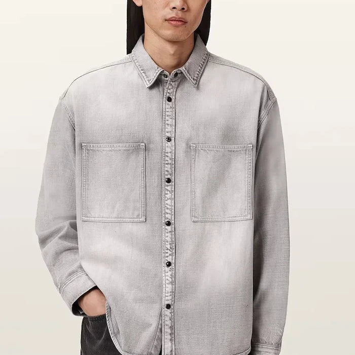 Дънкова риза AllSaints AL