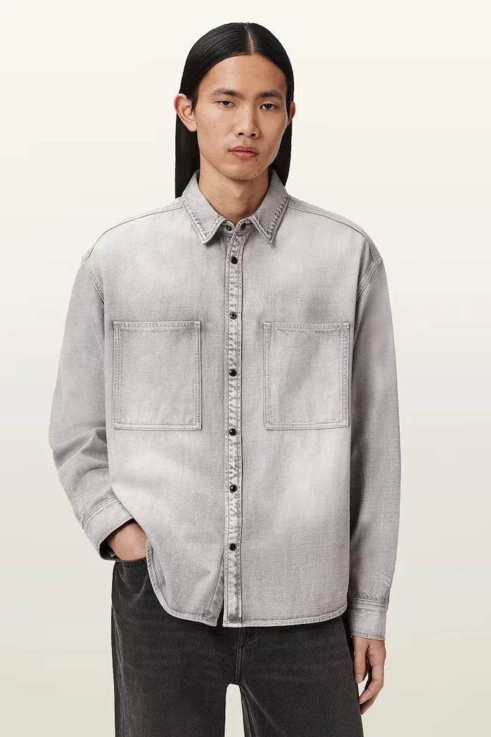 Дънкова риза AllSaints AL