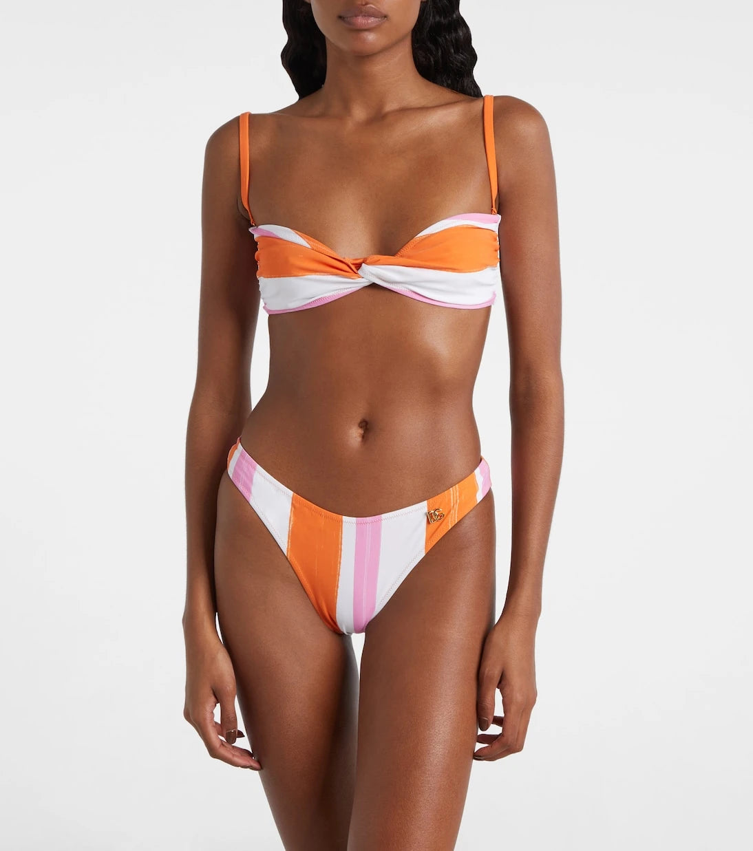 Dolce&Gabbana - Taormina striped bikini