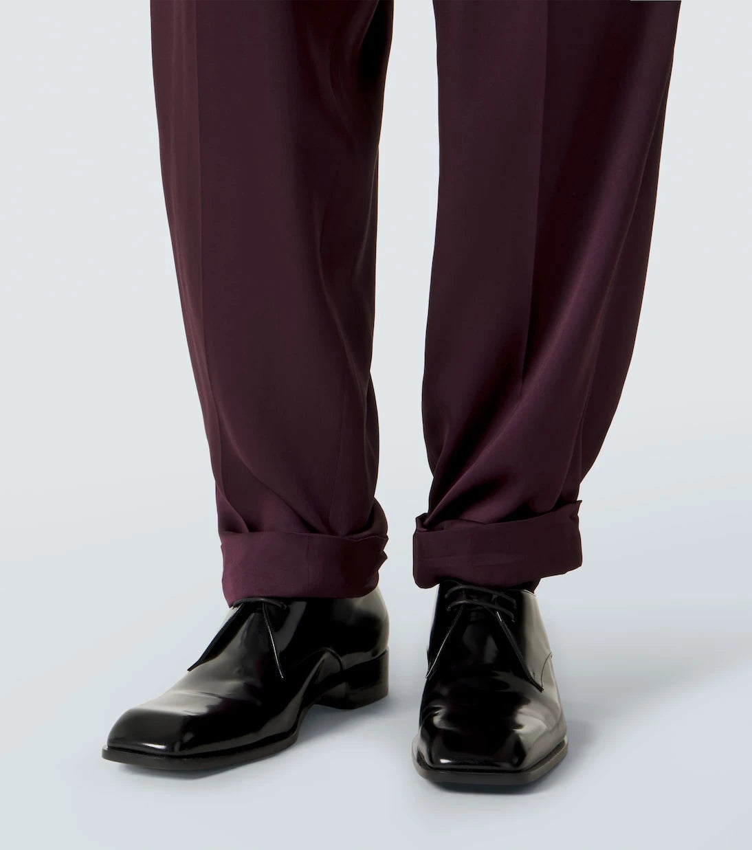 Saint Laurent - Silk suit pants