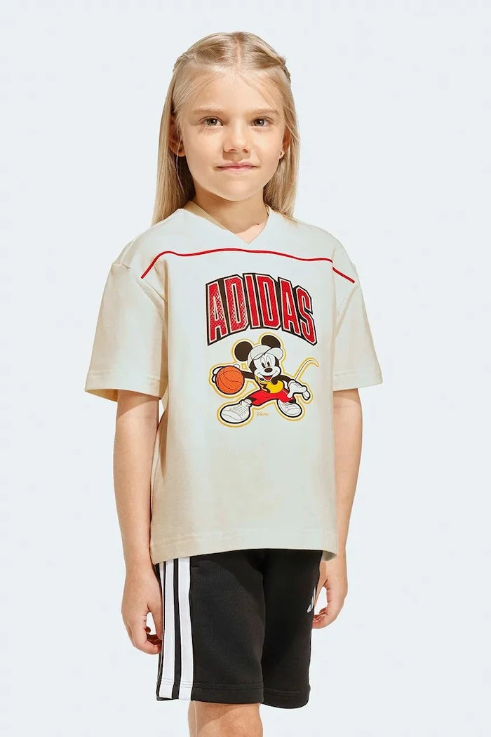 adidas çocuklar için pamuklu oversize DISNEY tişört