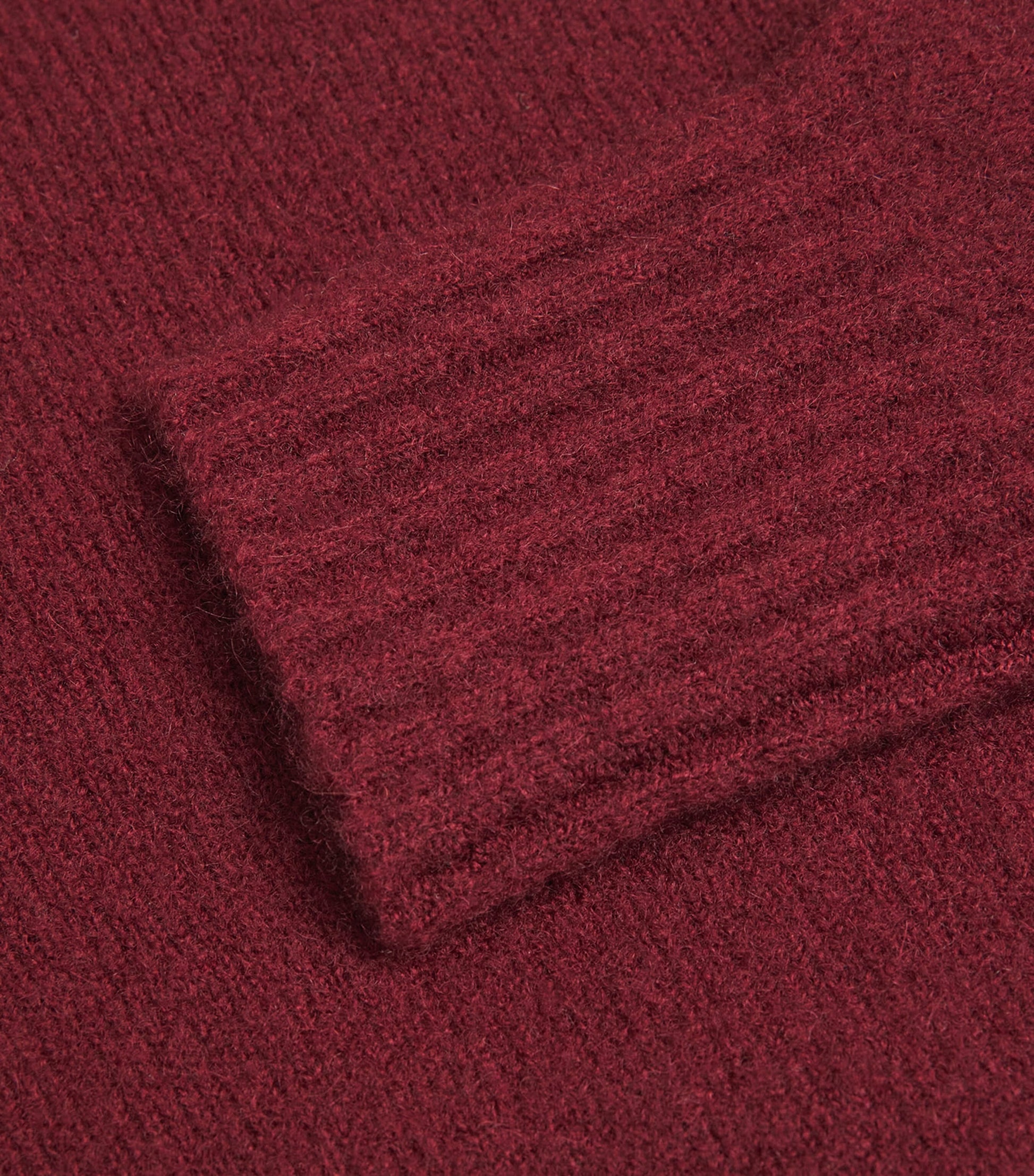 Max Mara Red Cashmere-Blend Sweater