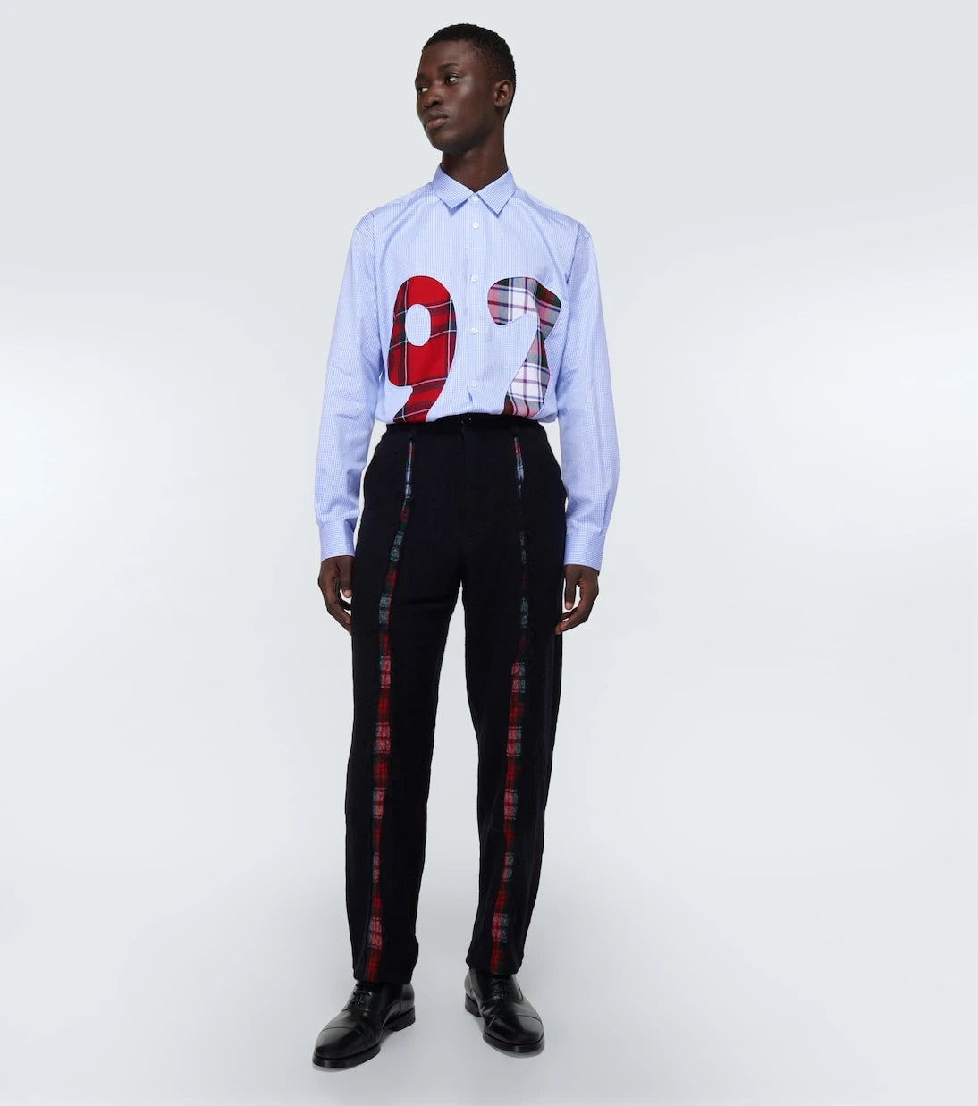 Comme des Garçons Shirt - قميص قطني بنقشة الكاروهات