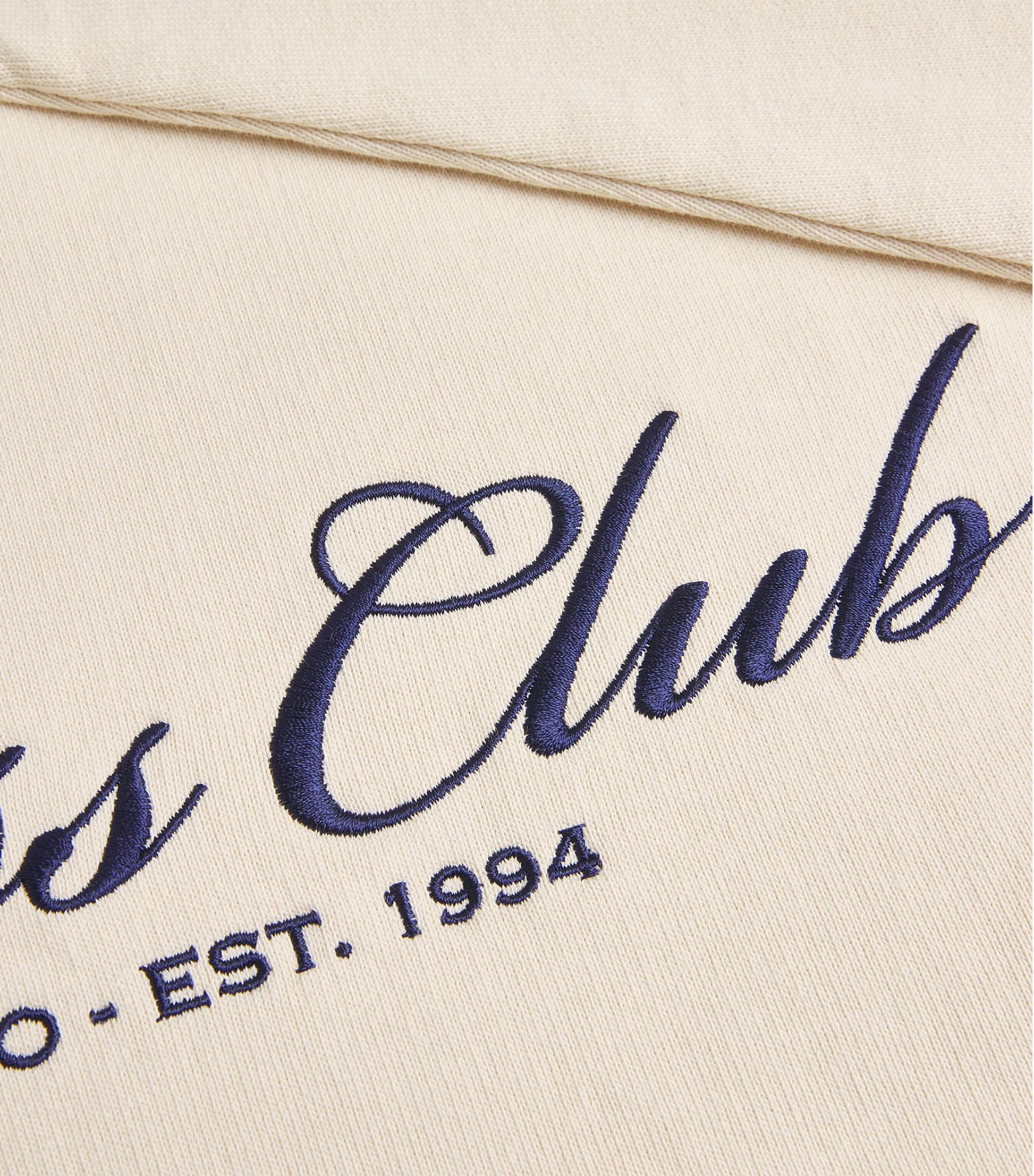 Ivory Cotton Wellness Club Sweatshirt