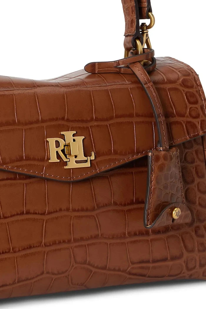 Lauren Ralph Lauren kadın deri crossbody çanta