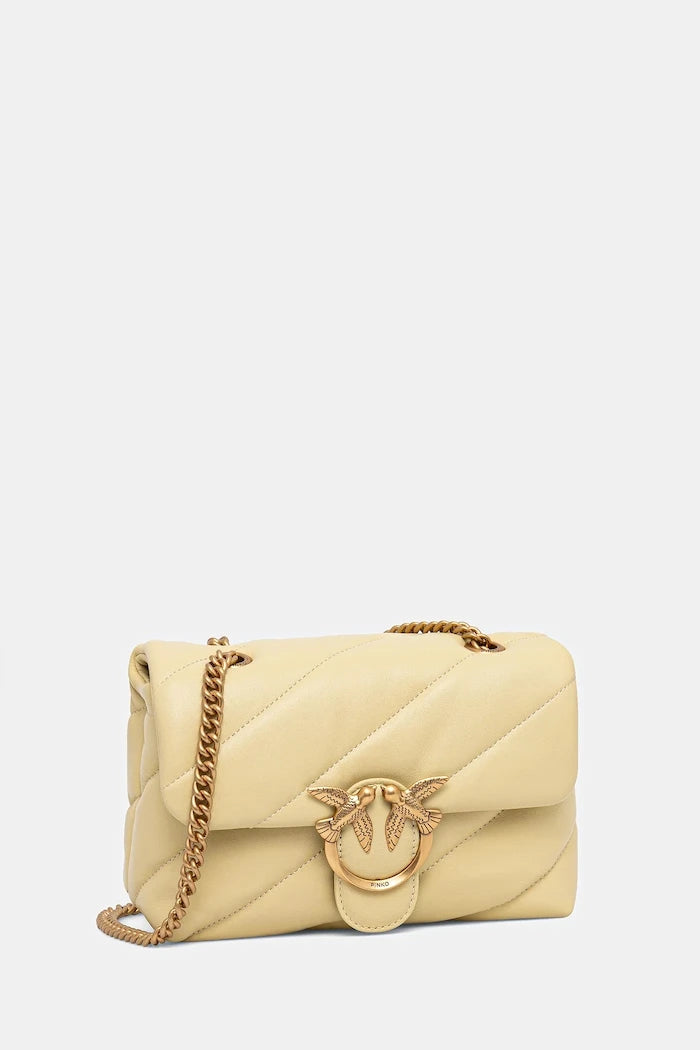 Pinko kadın deri crossbody çanta