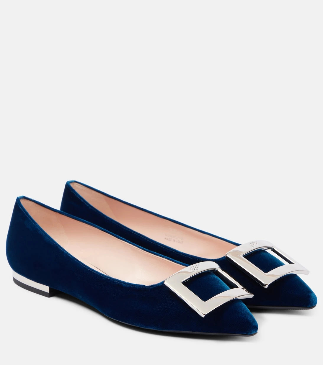 Roger Vivier - Velvet ballet flats
