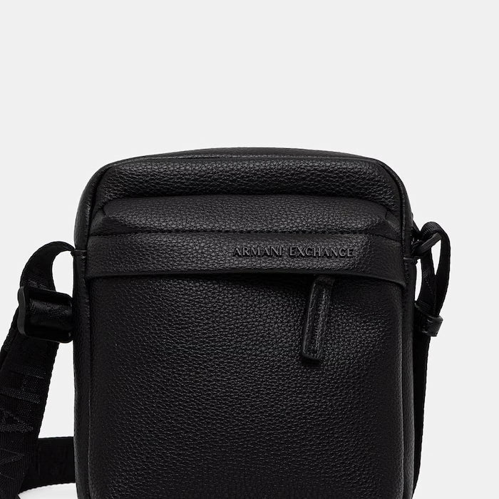 Armani Exchange Erkek Suni Deri Omuz Çantası