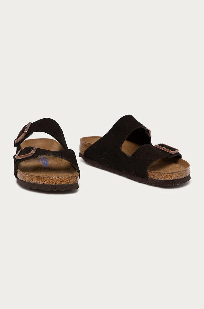 Велурени чехли Birkenstock Arizona