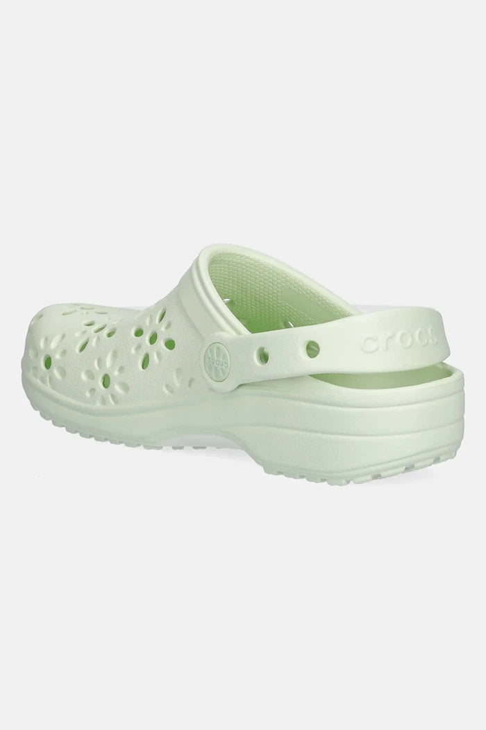 Crocs CLASSIC FLORAL CUT OUT CLOG KIDS