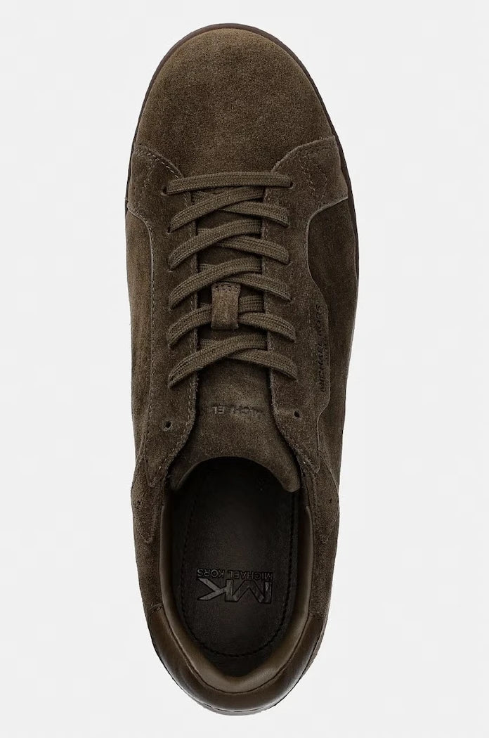 Michael Kors Keating Lace Up маратонки мъжки от велур
