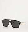 Acetate Aviator Sunglasses