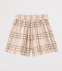 Burberry Kids Cotton Check Shorts (3-12 Years)