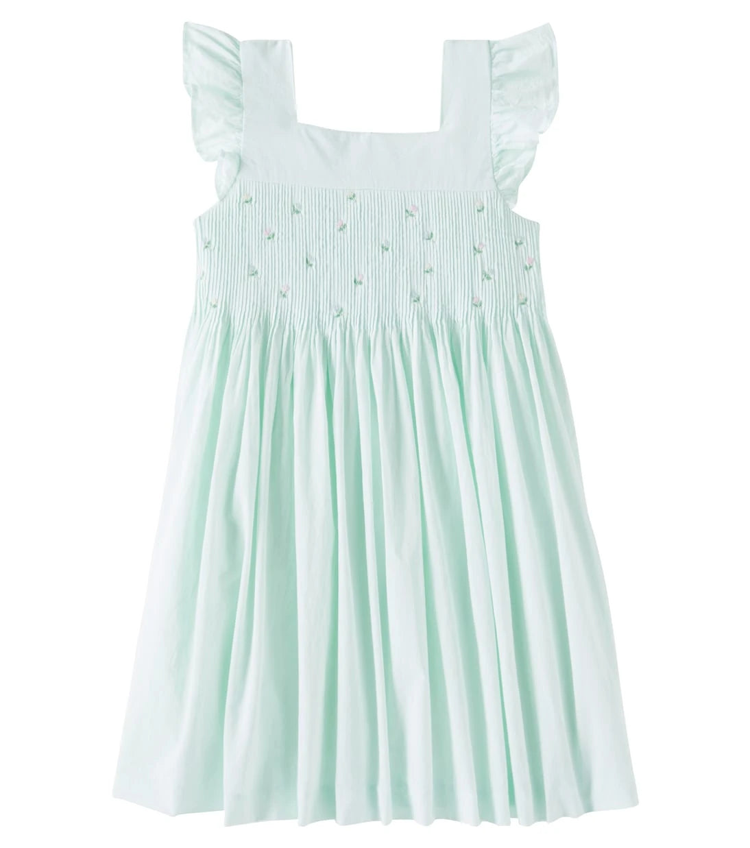 Bonpoint - Fiona embroidered cotton poplin dress