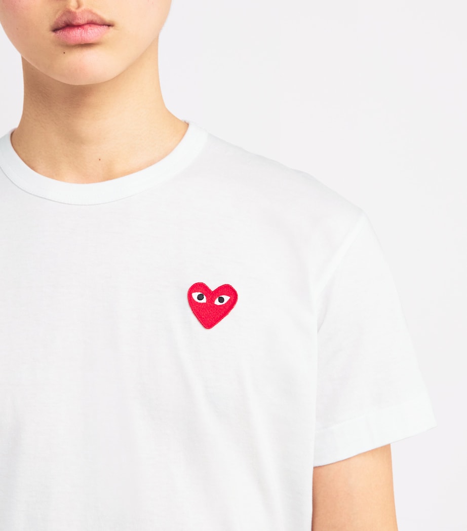 Comme Des Garçons Play Heart Logo T-Shirt