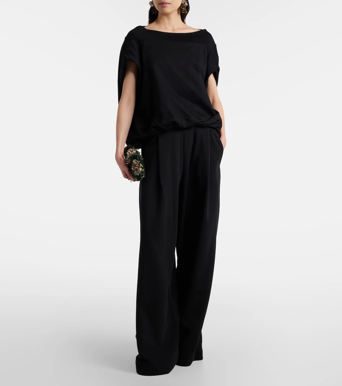 Dries Van Noten - Cocoon cotton jersey sweatshirt
