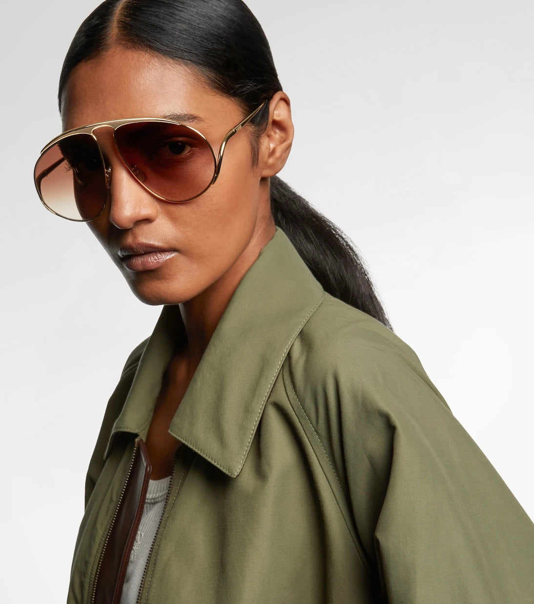 Loewe - Hillock aviator sunglasses