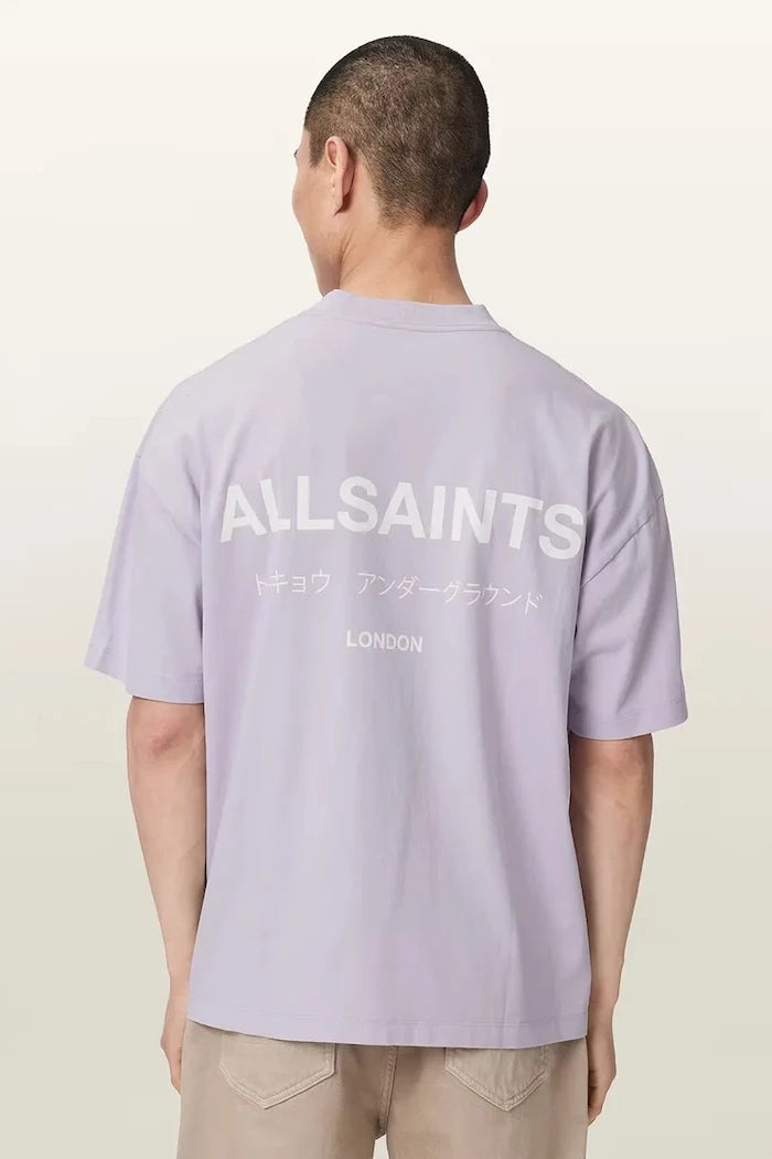 AllSaints Erkek Pamuklu Oversize Tişört