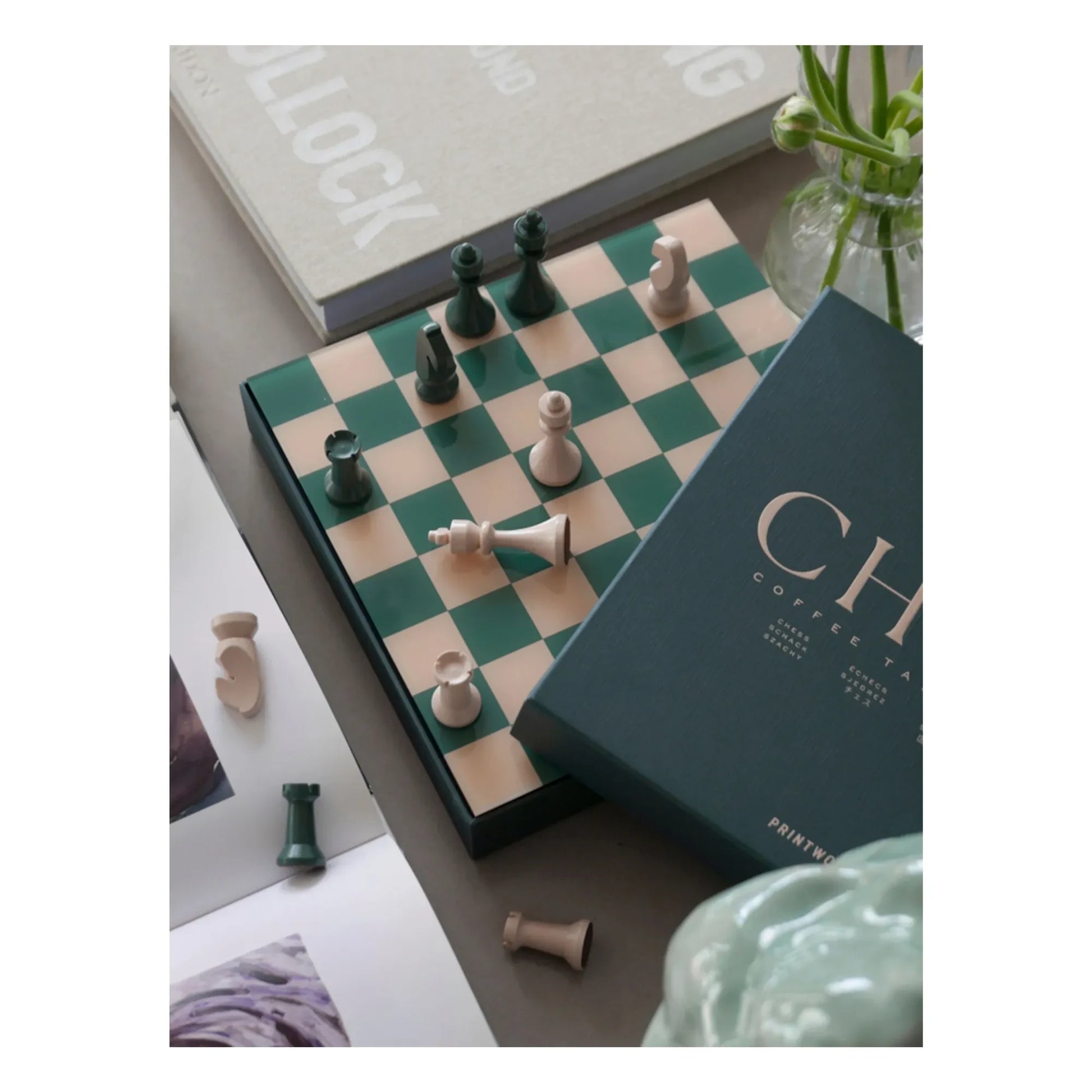 PrintWorks - Chess game | Dark green