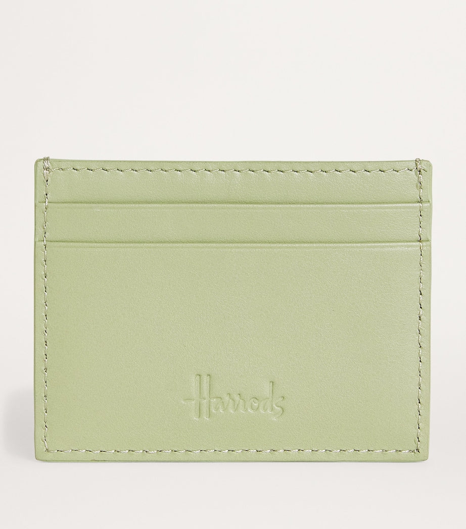 Green Leather Card Holder