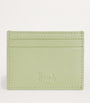 Green Leather Card Holder