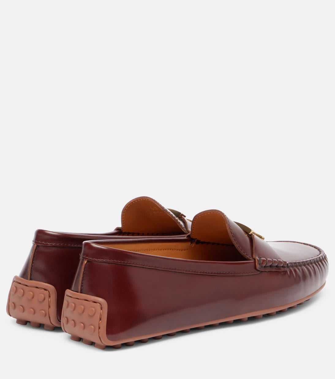 Tod's - حذاء قيادة City Gommino الجلدي