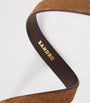 Brown Calfskin Gold-Tone Buckle Belt
