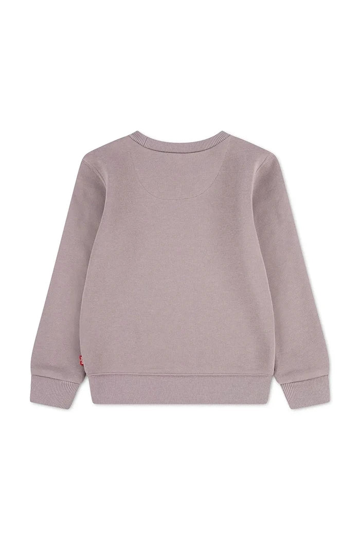 Levi's çocuk sweatshirt MINI LOGO CREWNECK SWEATSHIRT