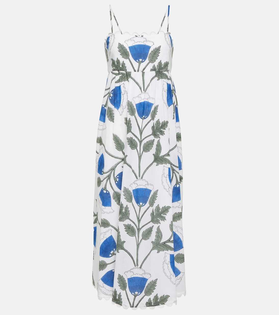 Juliet Dunn - Bellflower cotton midi dress