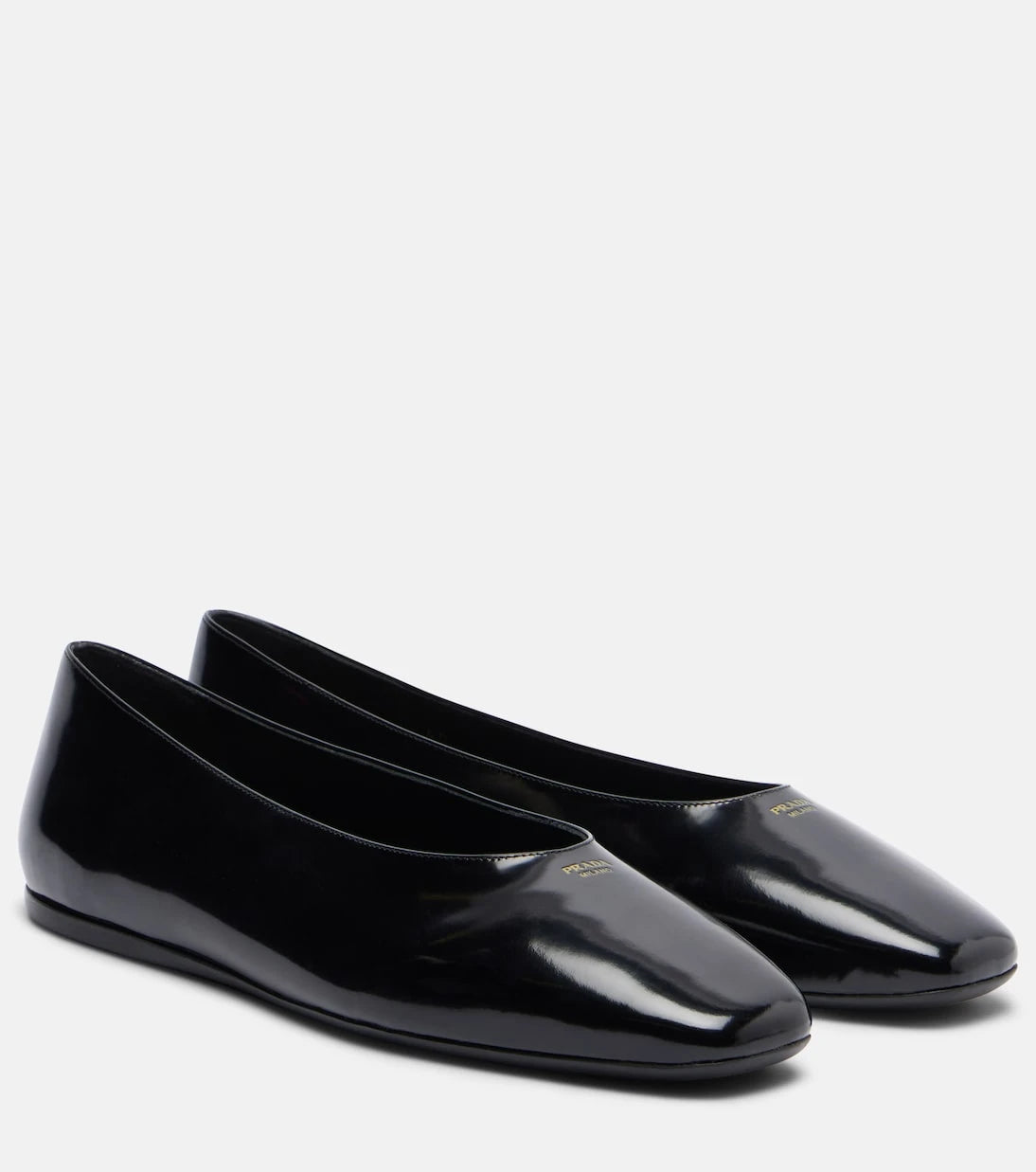 Prada - Leather ballet flats