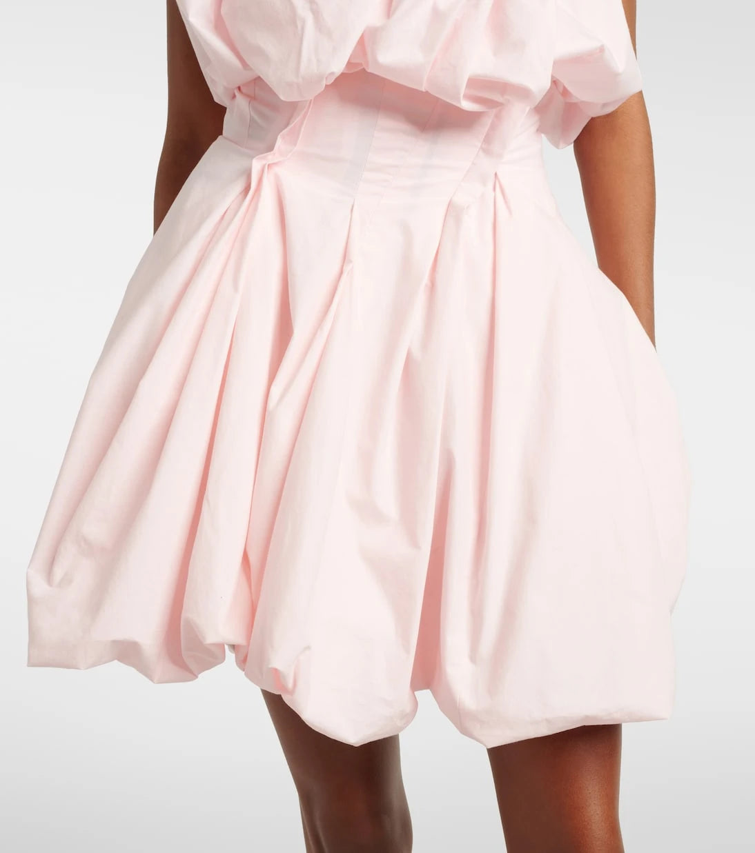 Magda Butrym - Pleated cotton minidress